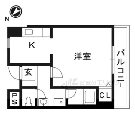 メロディーハイツ千里丘の物件間取画像